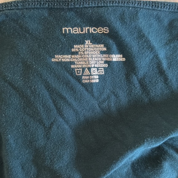 Maurices XL Teal Camisole - Picture 3 of 4